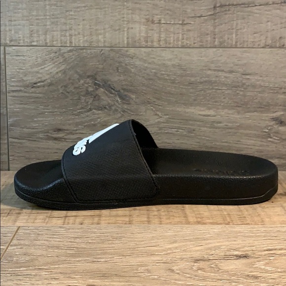 Adidas Adelite Shower Slide Black / White - Picture 3 of 5
